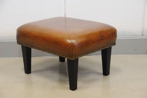 Hocker Jarrel in schapenleer