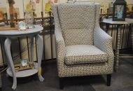 Fauteuil in stof met showroomkorting.